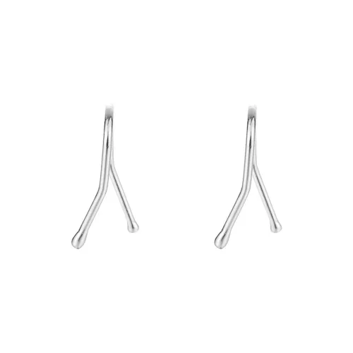 May10th S925 Silver Stud Stud Earrings Women's