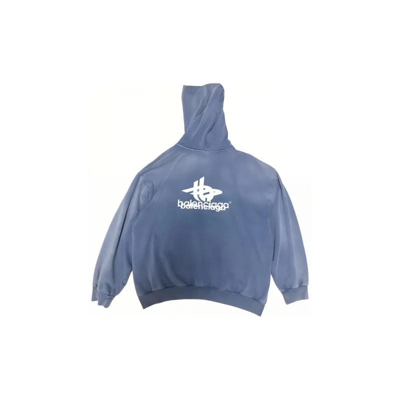 Balenciaga Sweatshirts Men Blue-1