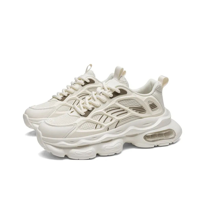 OFFER AITR Anti Slip And Wear Resistant Height Increasing Low Top Chunky Sneakers Men's-8