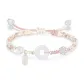 Lotus Peaceful Buckle Bracelet-Pink