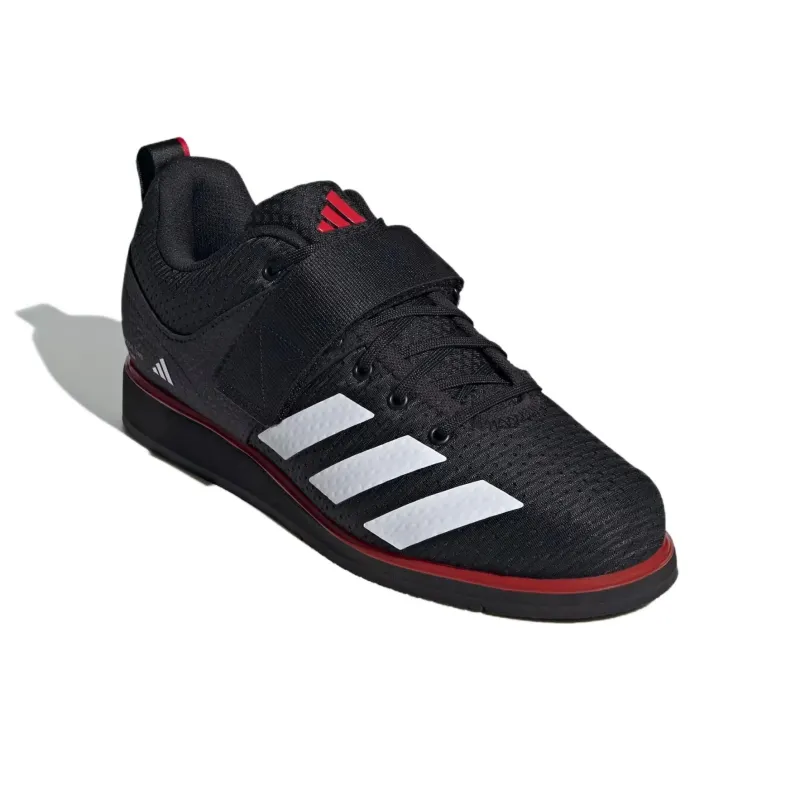 Adidas Powerlift 5 Core Black Cloud White Pure Ruby-2