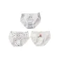 Stripes Cute Bear, All over Print Stars, White Base Bear