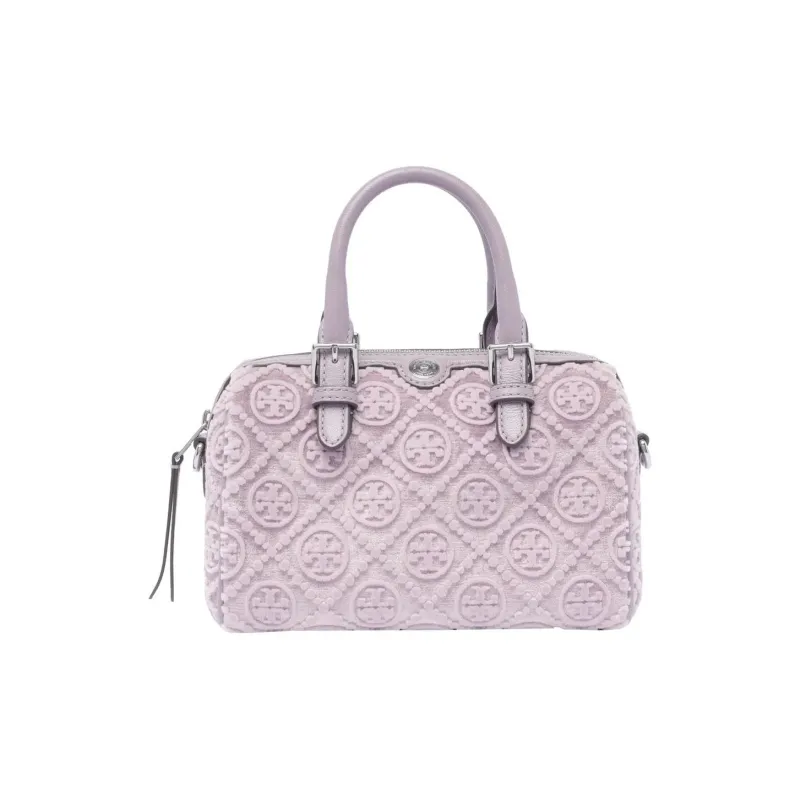 TORY BURCH T Monogram Viscose Shoulder Bag Crossbody Bag Handbag Women's Lilac-1