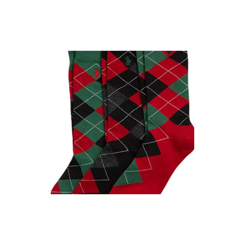 Polo Ralph Lauren FW24 Socks Sets Men's 3 Pack-1