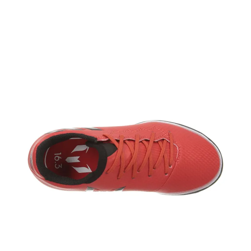 Adidas Messi 16.3 Cushioning Wear-Resistant Soccer Shoes Men's Red-4