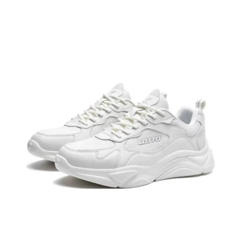 LOTTO Sportlife Anti Slip Wear Resistant Low Top Casual Shoes Women's White-1
