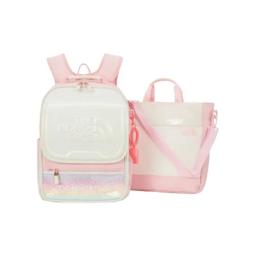 THE NORTH FACE Polyester Backpack And Handbag Combo Set Kids' Pink