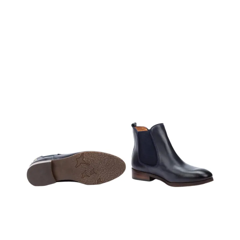 PIKOLINOS ROYAL Short Chelsea Boots 3cm Women's Dark Blue-5