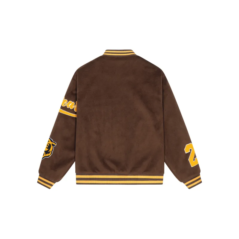 NFL Baseball Jacket Unisex Dark Brown-6