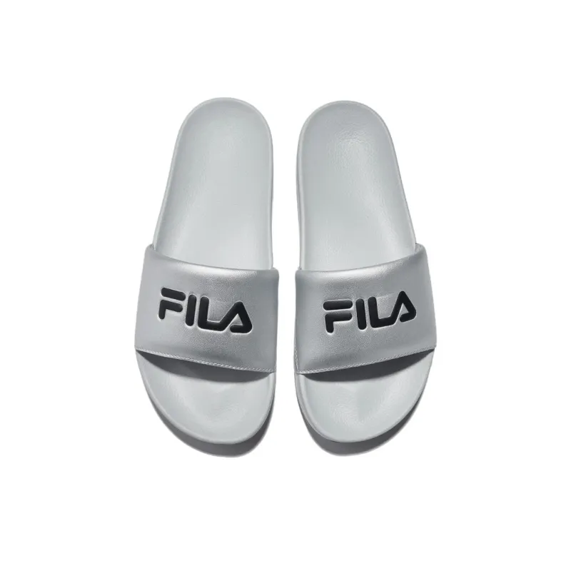 FILA DRIFTER Slip Resistant Abrasion Resistant Slide Slippers Unisex Gray-2