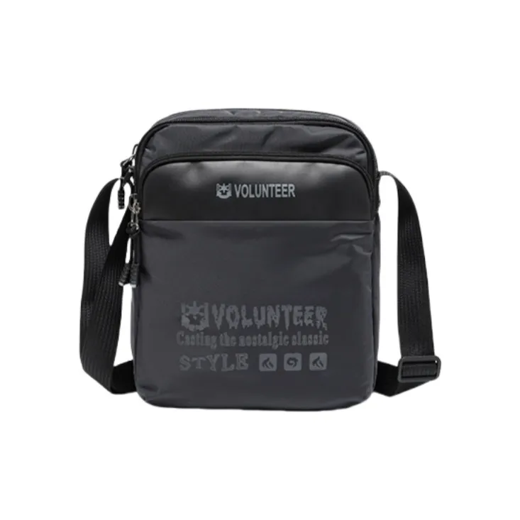 Volunteer Nylon Fabric Crossbody Bag Men's Multicolor-7