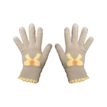 Mulinsen Polyester Knit Gloves Women's