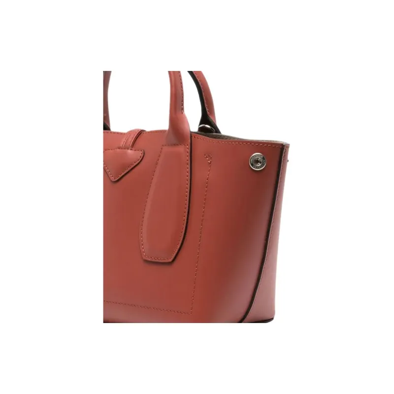 LONGCHAMP Small Roseau Leather Tote Bag-1