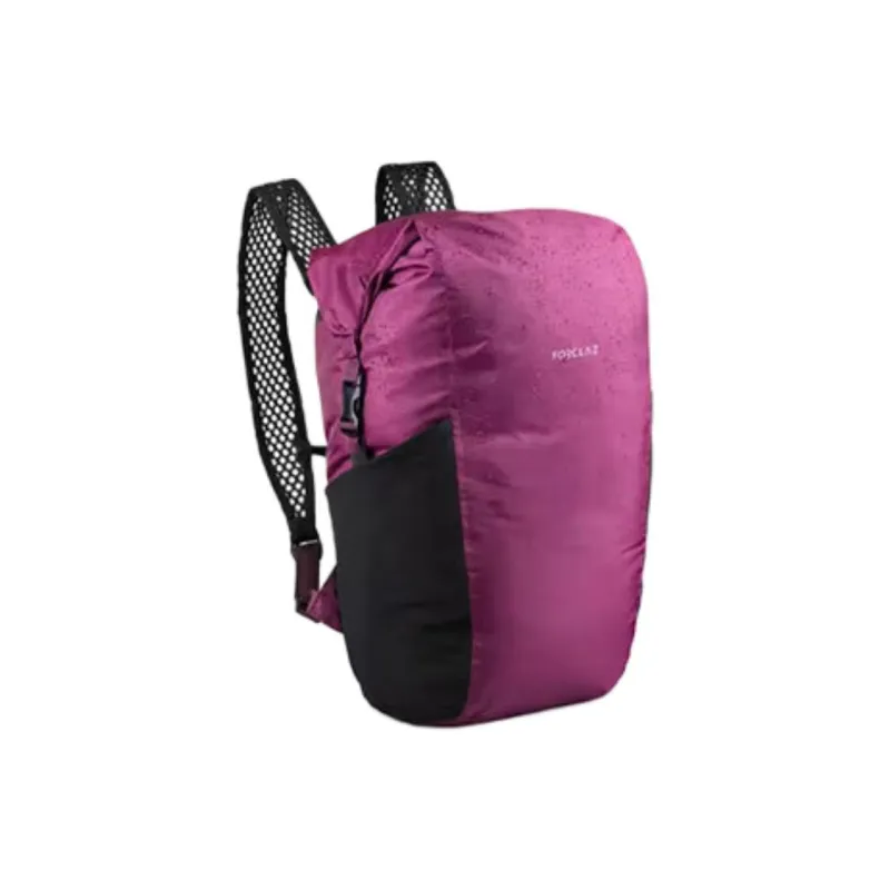 DECATHLON PET Backpack Unisex Fuchsia & Black-0