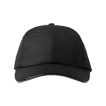 Burberry Embroidered Cotton Baseball Cap