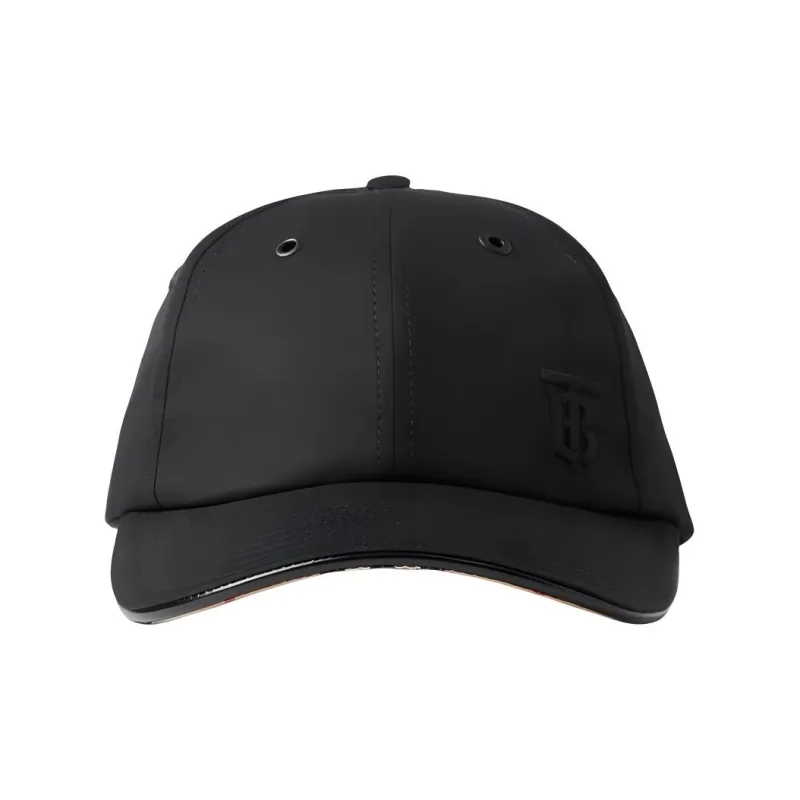 Burberry Embroidered Cotton Baseball Cap-0