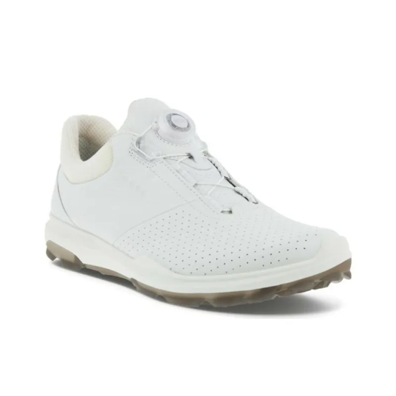 Ecco Biom Hybrid BOA 3 Cushioning Low Top Golf Shoes Men's White-2