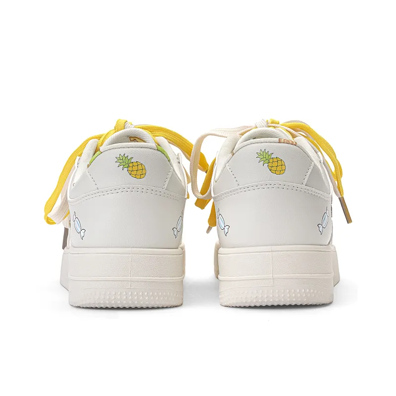 Crayon Shinchan Low Top Skateboard Shoes Unisex-24