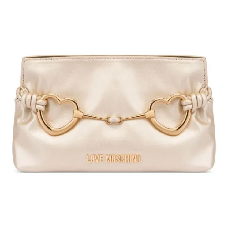 LOVE MOSCHINO Heart plaque Cross Body Bag-0