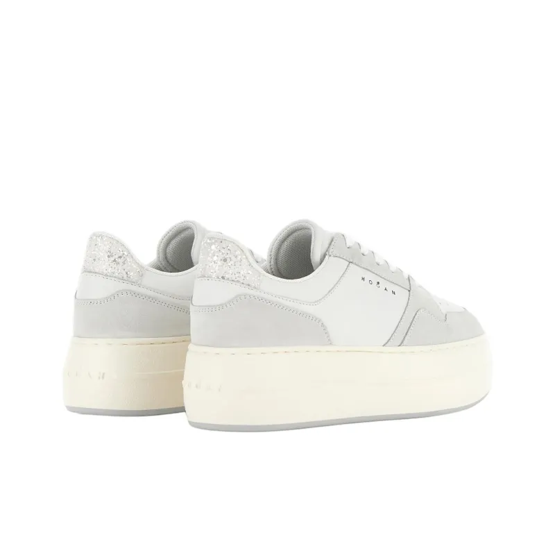 HOGAN Skyscraper Logo Printed Lace Up Sneakers Women's-3