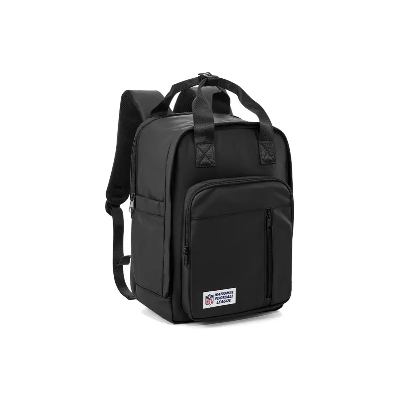 NFL Fabric Backpack Laptop Backpack Unisex Black-2
