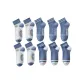 [10 Pack]-Smiley Face 4+Stripes Letter 3+90s 3