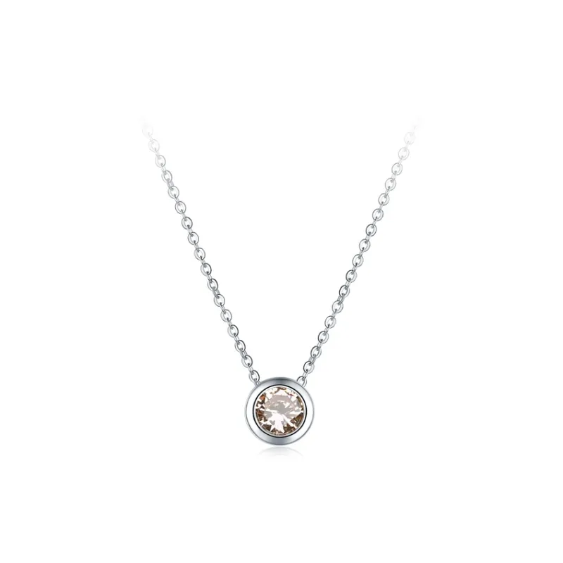GLOIRE Zircon Necklaces Women's Everyday Casual Dating Commute-6