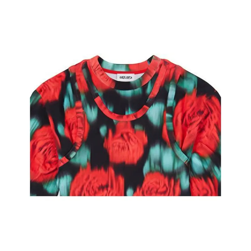 KENZO T Shirts Men Cherry Red-4