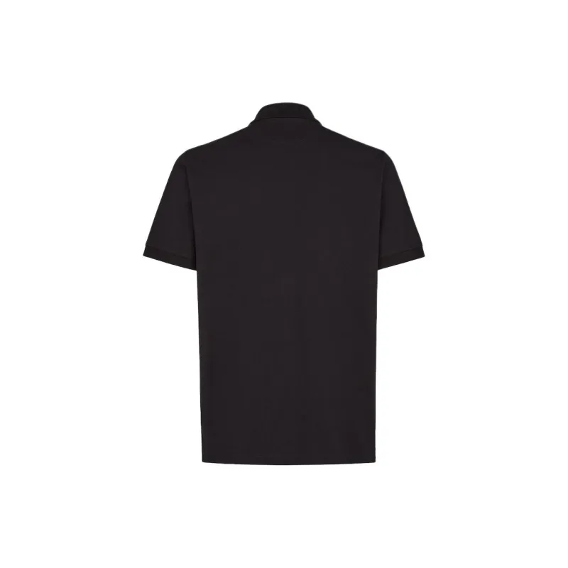 FENDI Polo Shirts Men Black-1