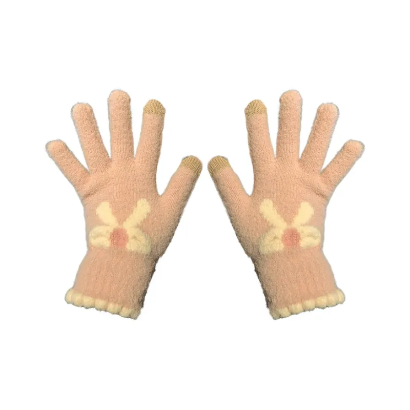 Mulinsen Polyester Knit Gloves Women's-2