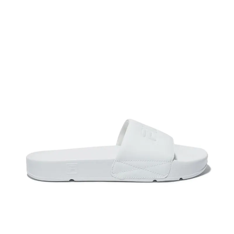 FILA DRIFTER Slip Resistant Abrasion Resistant Slide Slippers Unisex White-1