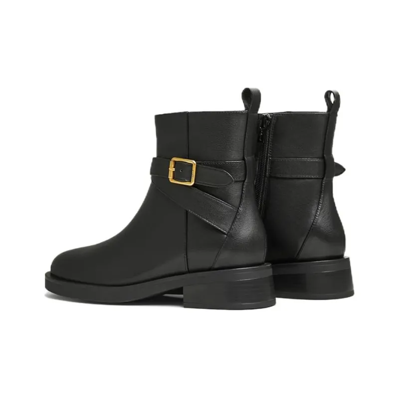 Tata Ankle Boots Women's Black/Burgundy-2