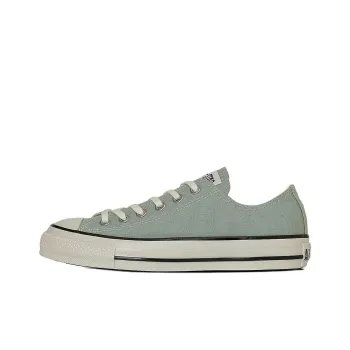 Converse All Star Anti Slip Wear Resistant Low Top Canvas Shoes Unisex Light Green