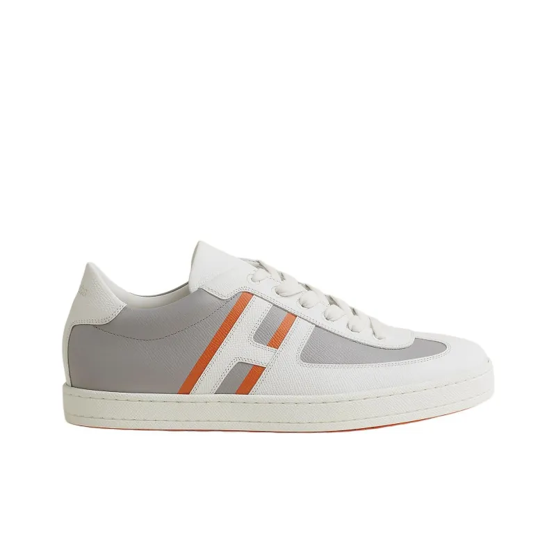HERMES Boomerang Low Top Skateboard Shoes Men's Gray-1