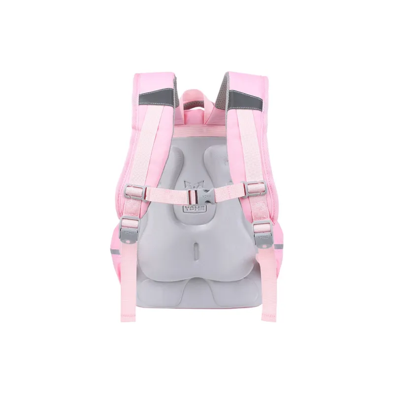 YOME Polyester Student Bag Regular Women's Pink/Purple-3