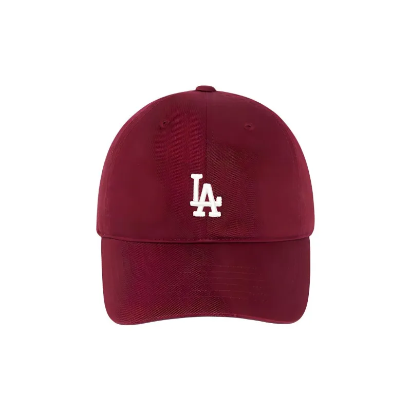 MLB Cotton Baseball Caps Unisex Burgundy-1