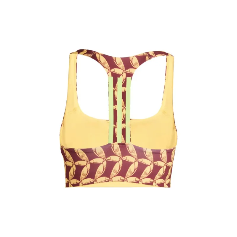 Adidas Free Shipping With AdiClub Adidas X Farm Rio Medium Support Bra-1