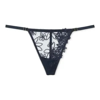 Victoria's Secret 24 Big Show Collection VERY SEXY Underpants Women's 1 Pack Deep Ink Blue