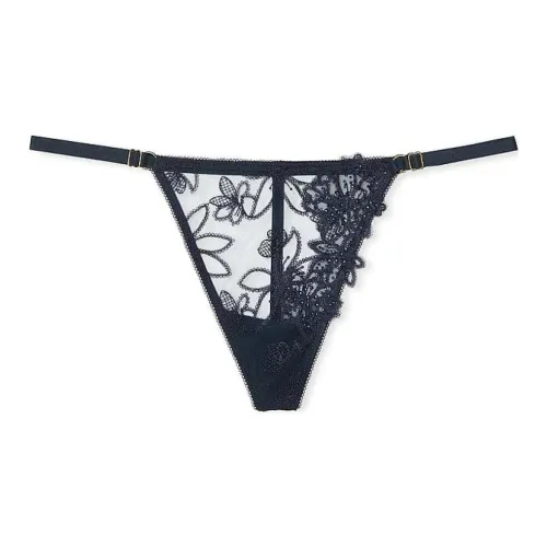Victoria's Secret 24 Big Show Collection VERY SEXY Underpants Women's 1 Pack Deep Ink Blue