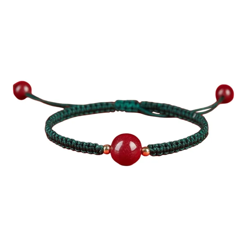 DONGFANGJIE Cinnabar Bracelets Unisex-8
