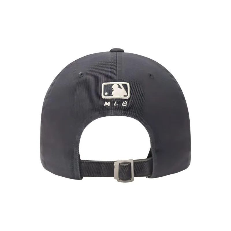 MLB Cotton Baseball Caps Unisex Dark Gray-3