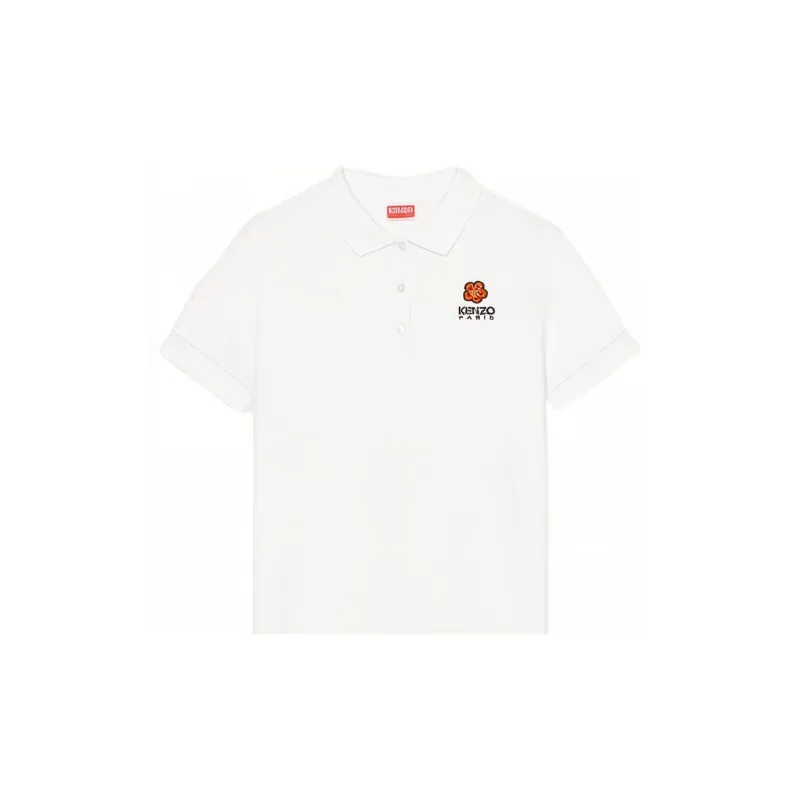 KENZO Short Sleeved Dresses Women's White-2