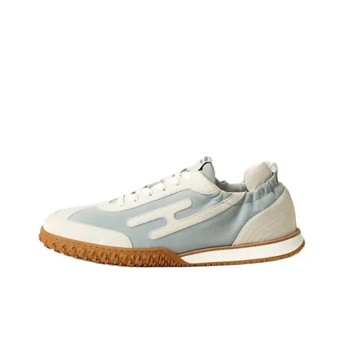 HERMES Jet Low Top Casual Shoes Men's Blue