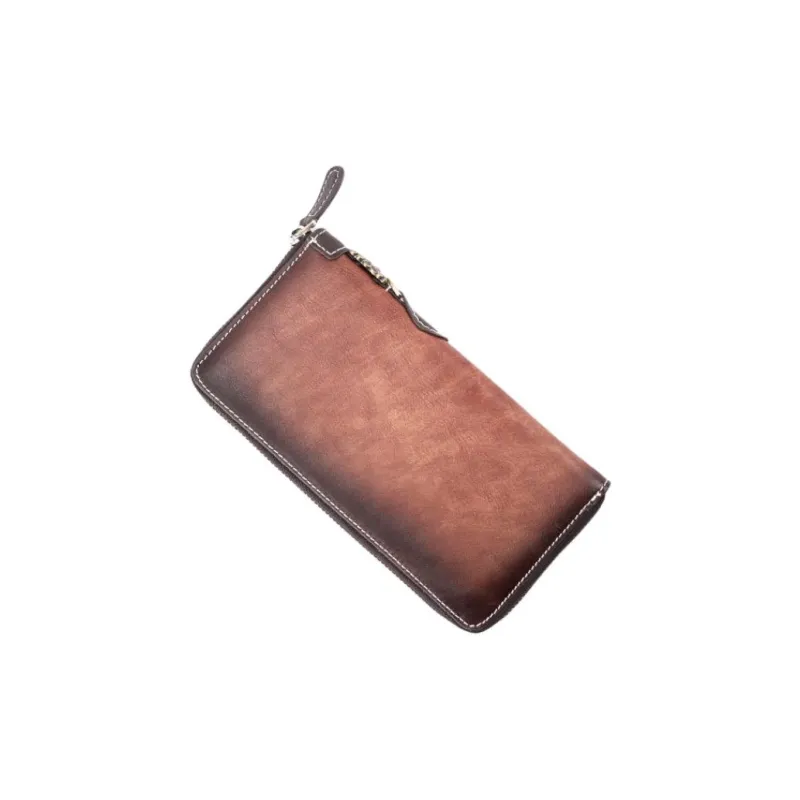 LARTIGENT Top Grain Cow Leather Wallet Men's Multicolor-5
