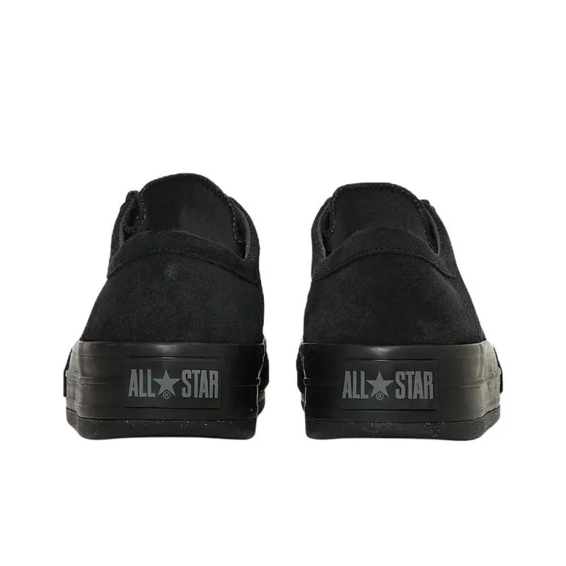 Converse All Star Anti Slip Wear Resistant Low Top Casual Shoes Unisex Black-3