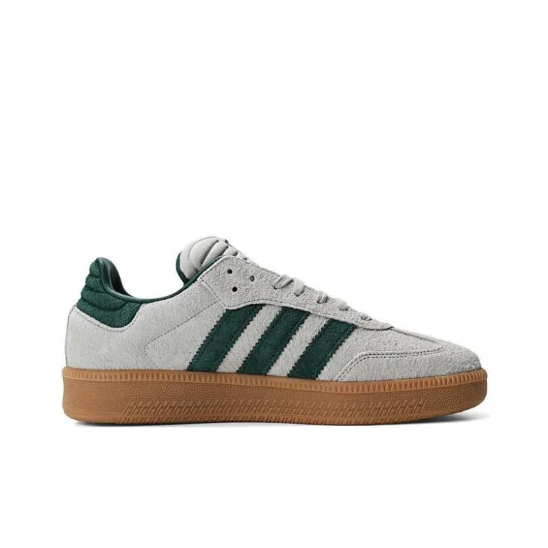 Adidas Samba Xlg Putty Grey Collegiate Green-1