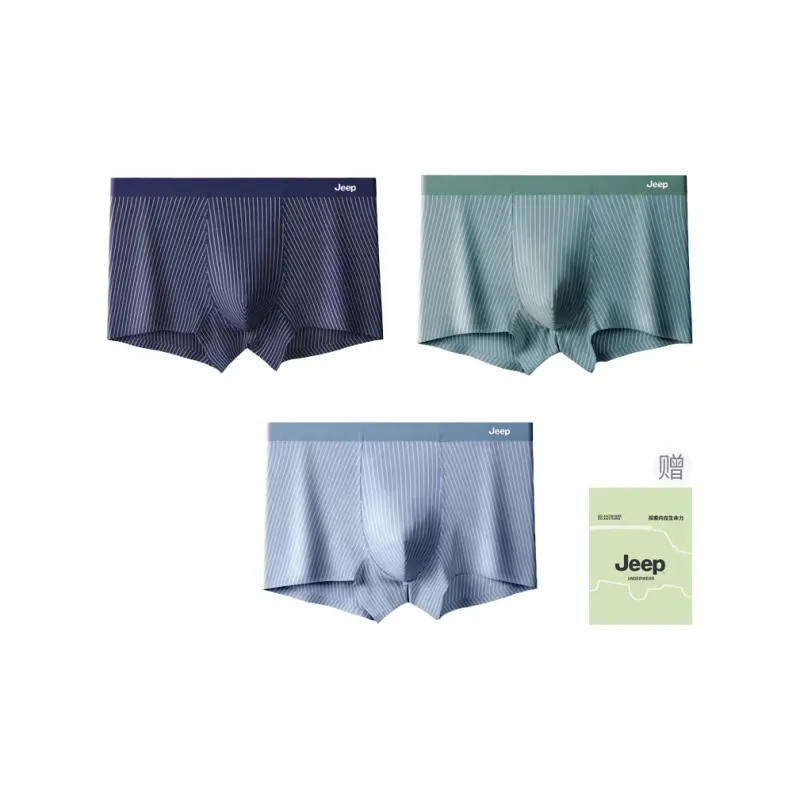 Jeep Underpants Men's 3-Pack Gift Box Sets-1
