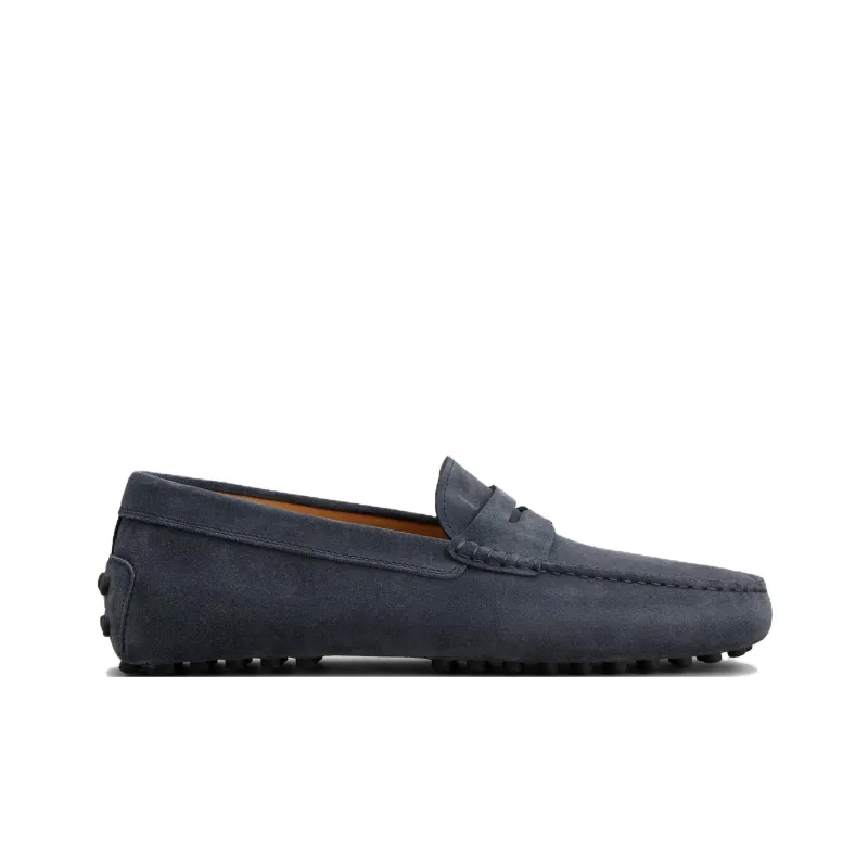 TOD'S City Beanie Shoes Men's Blue-1