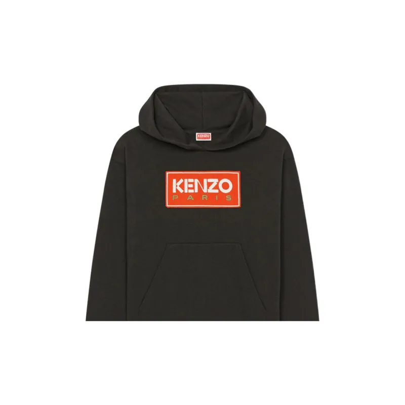KENZO Logo print Cotton Hoodie-2