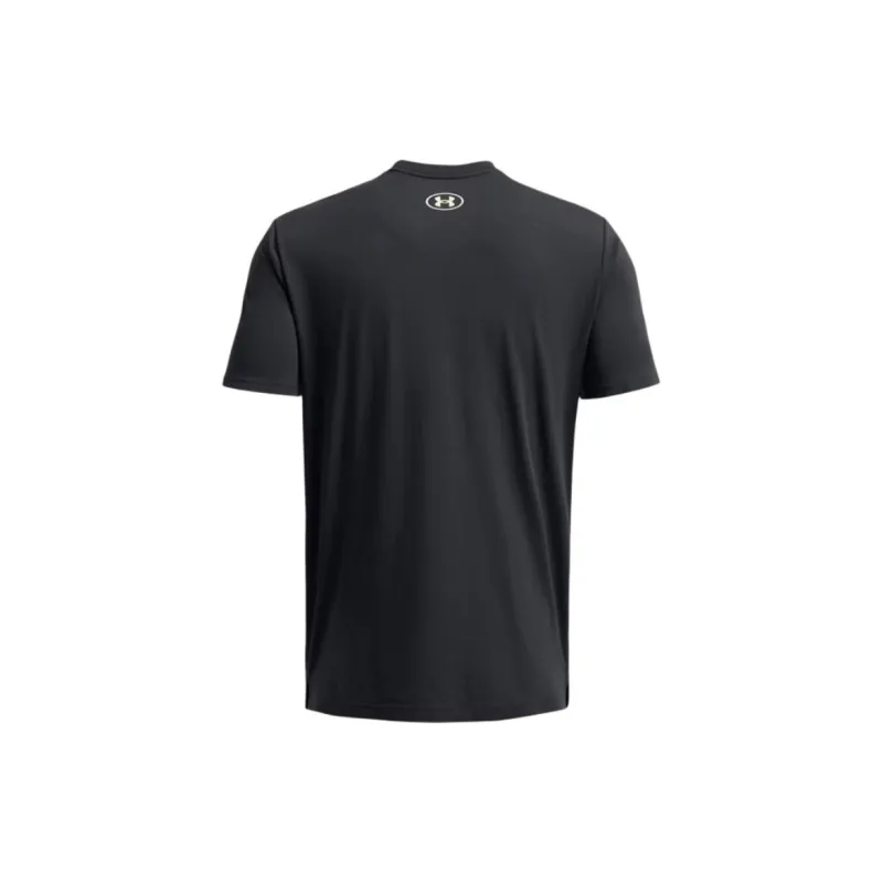 Under Armour ProjectRock FW24 BSR T Shirt Men's Pink Coal Gray-1
